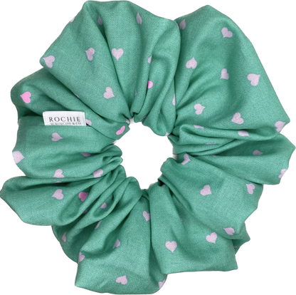 Handmade hair scrunchies | Unique hair style and color | Rochie Scrunchie & Co