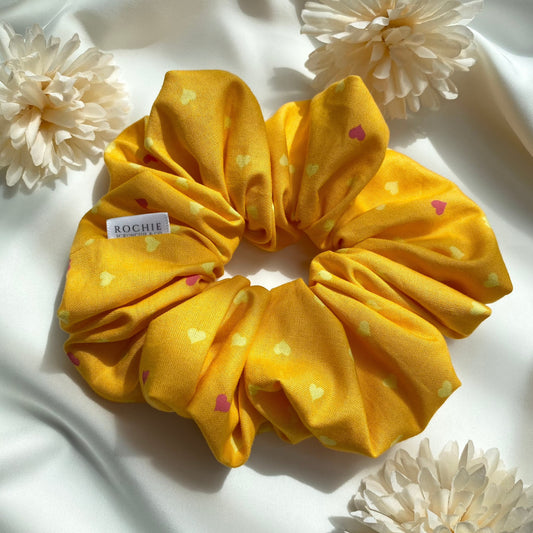 Handmade hair scrunchies | Sunset Love hair scrunchies |  Rochie Scrunchie & Co